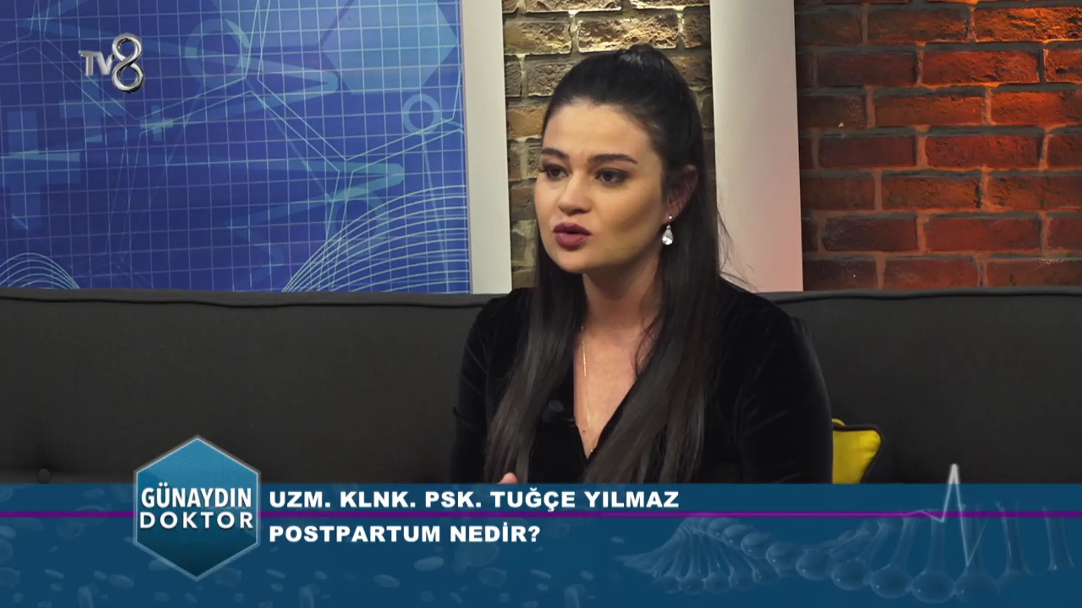 Uzman Psikolog Tuğçe Yılmaz - TV8 - Günaydın Doktor - POSTPARTUM DEPRESYON